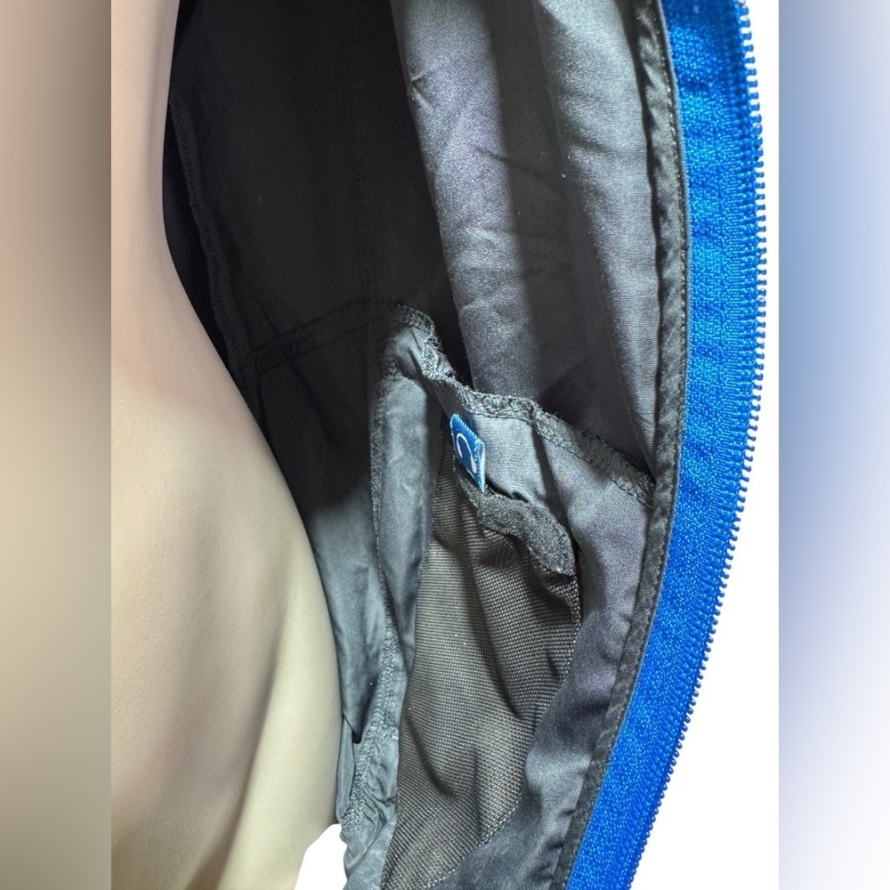Brooks Shelter Tech Running Jacket Gray Blue Breathable Small Unisex - Picture 8 of 13
